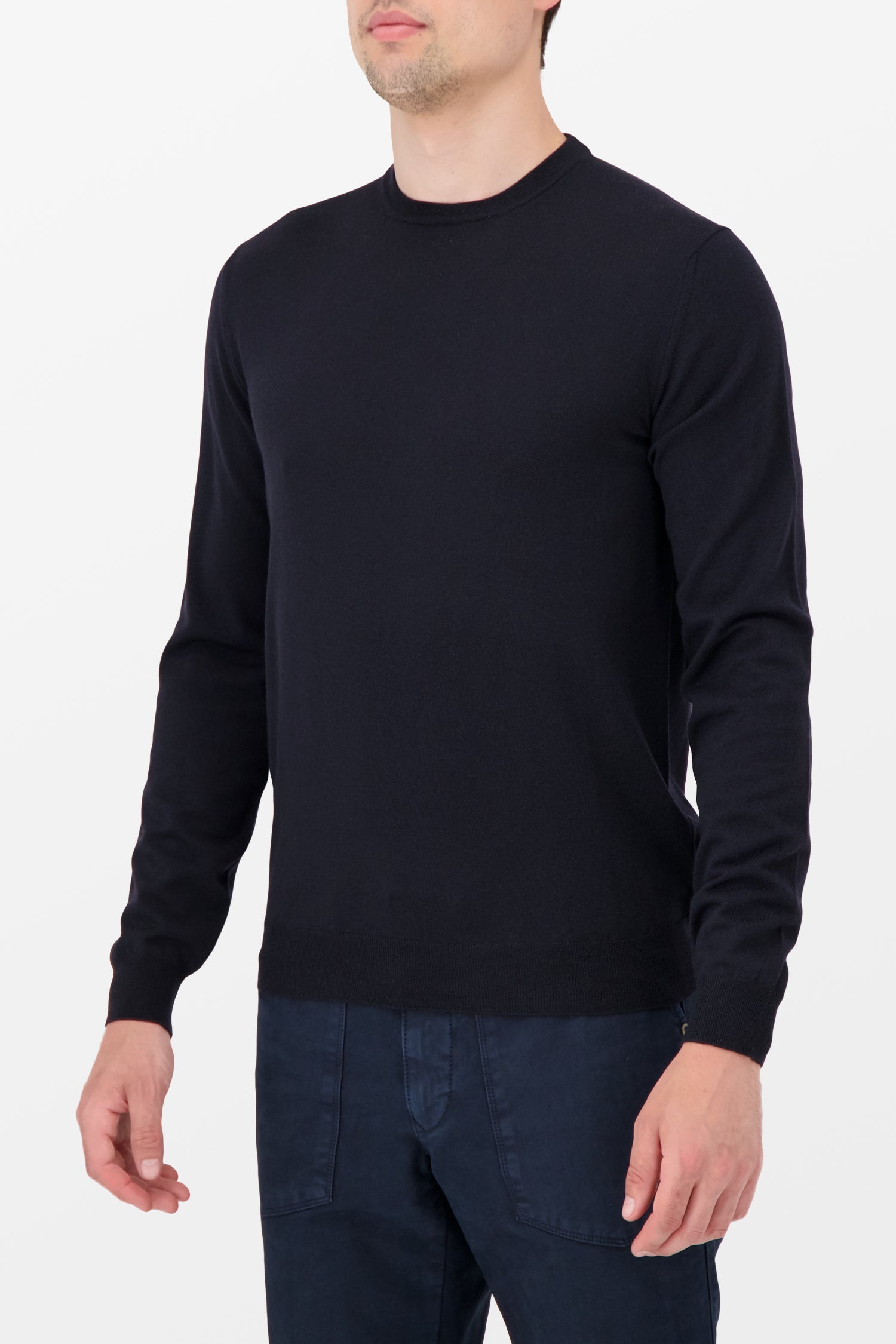 Zanone Navy Sweater