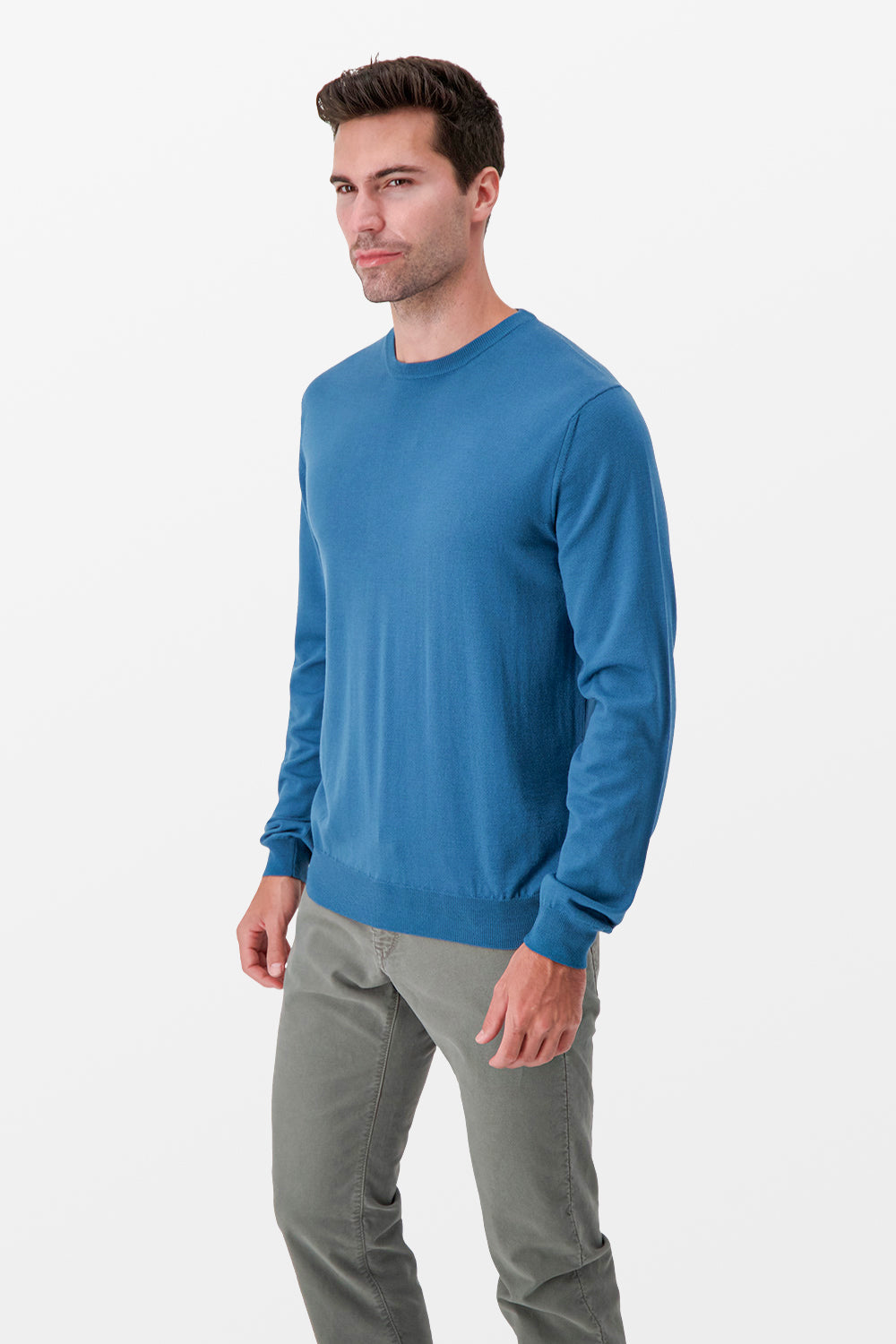 Zanone Blue Giro Z-Man Sweater