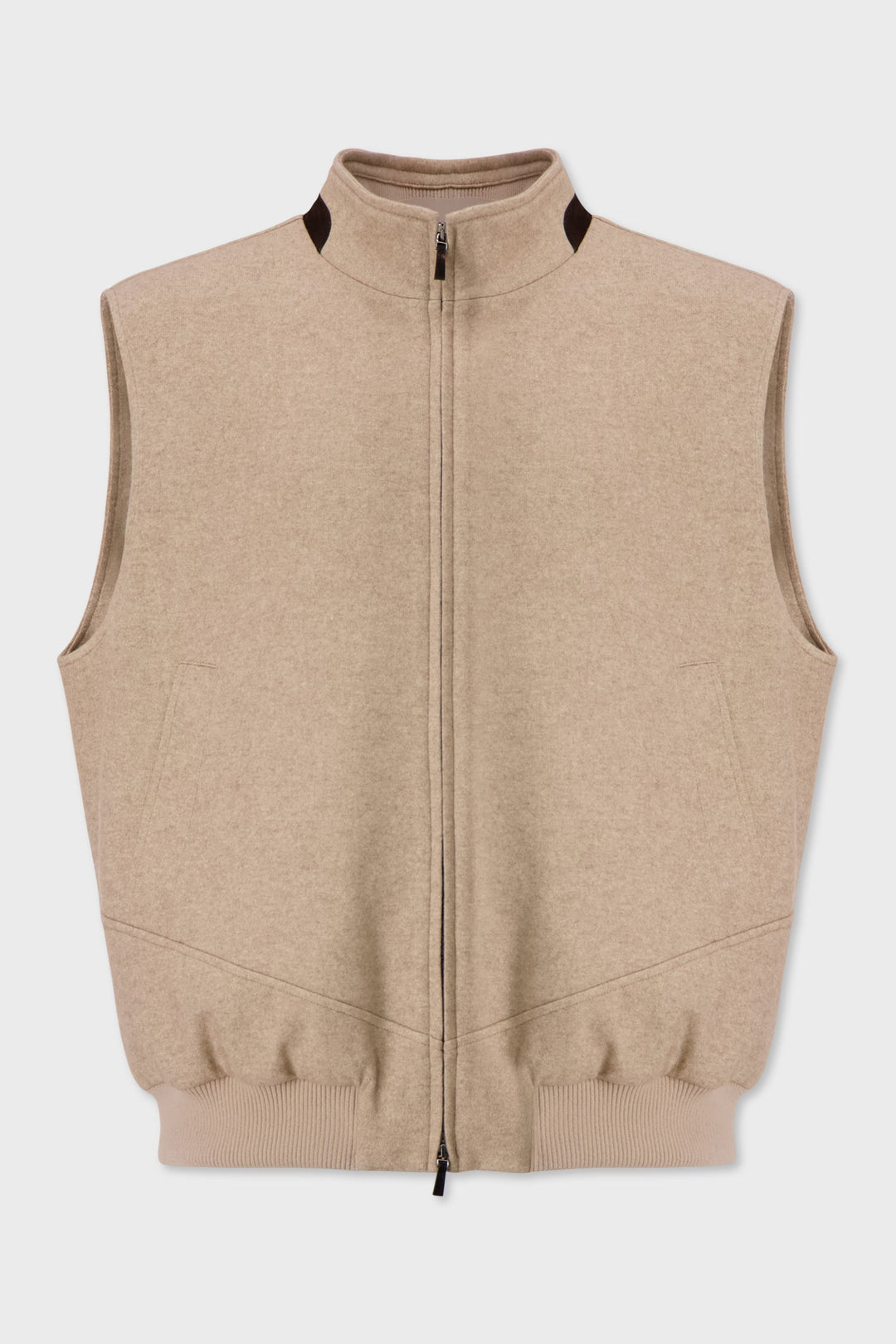 Lanificio Colombo Beige Waistcoat