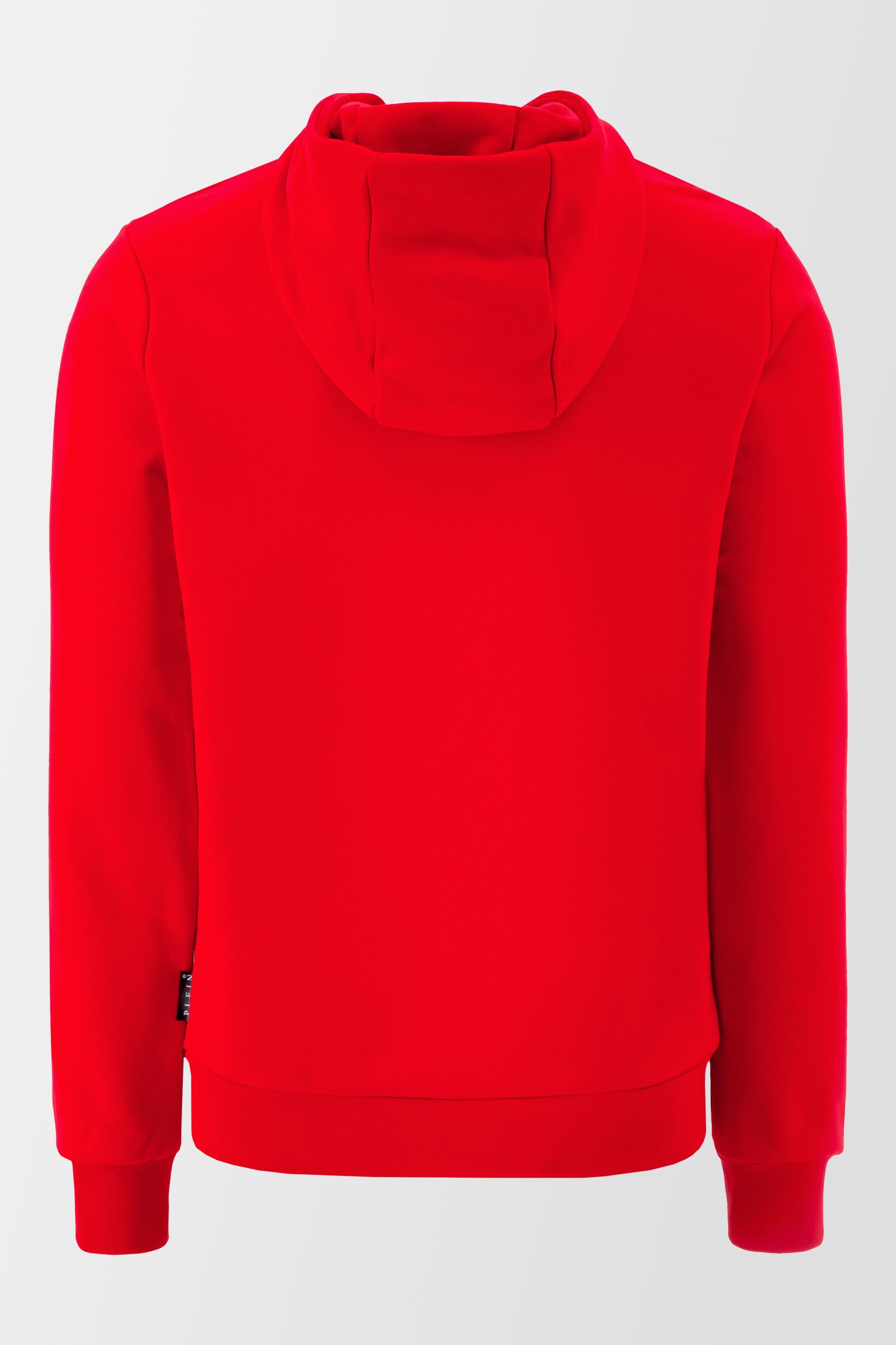 Philipp Plein Red Institutional Hoodie