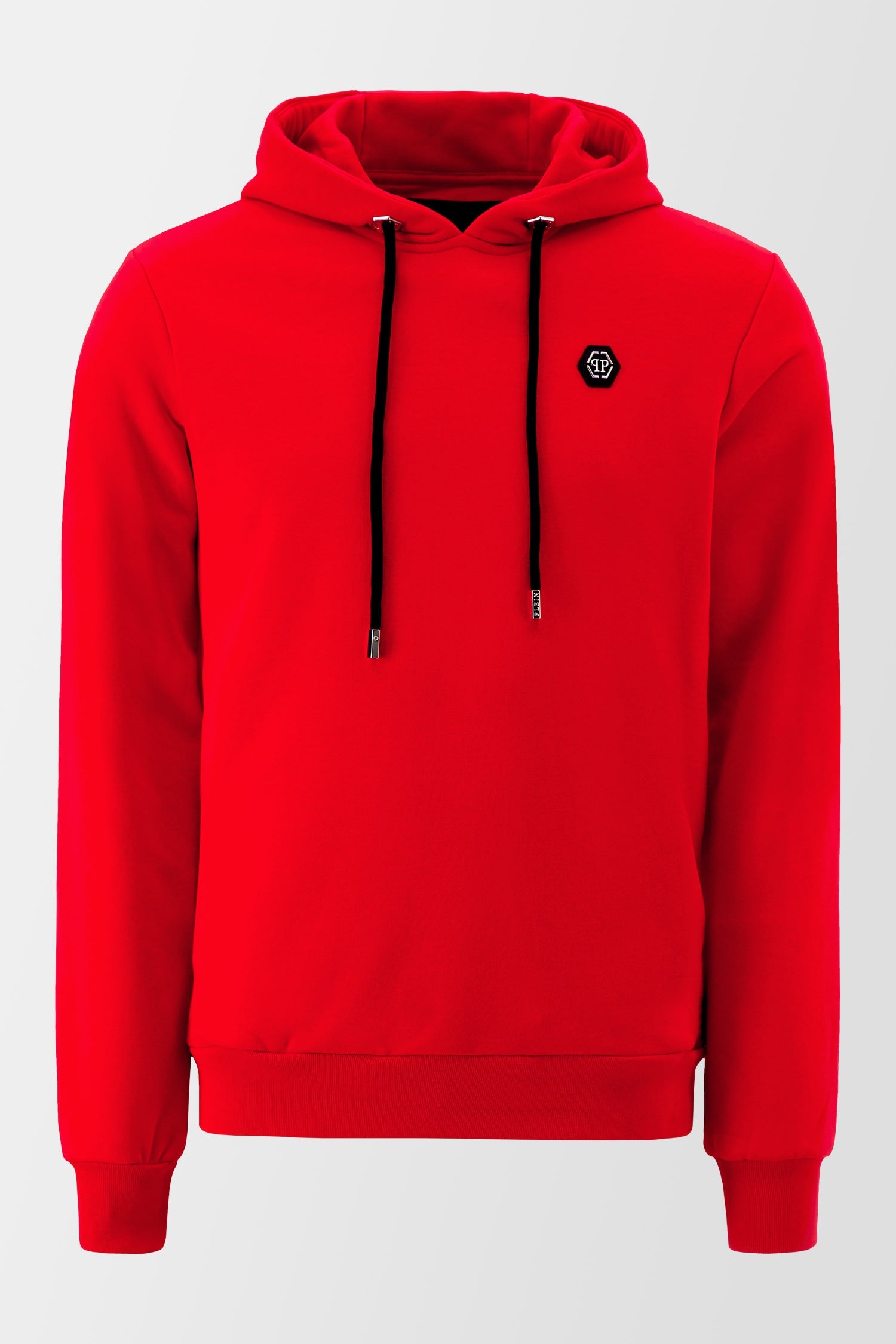 Philipp Plein Red Institutional Hoodie
