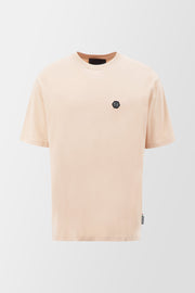 Philipp Plein Beige Round Neck SS PP 1978 T-Shirt