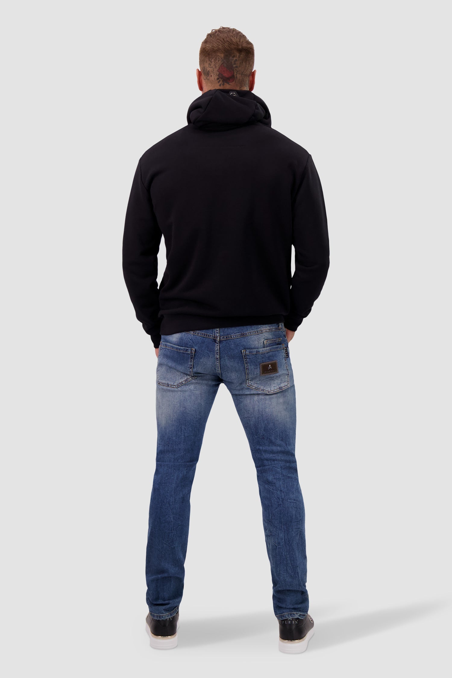 Philipp Plein Black Love Hoodie