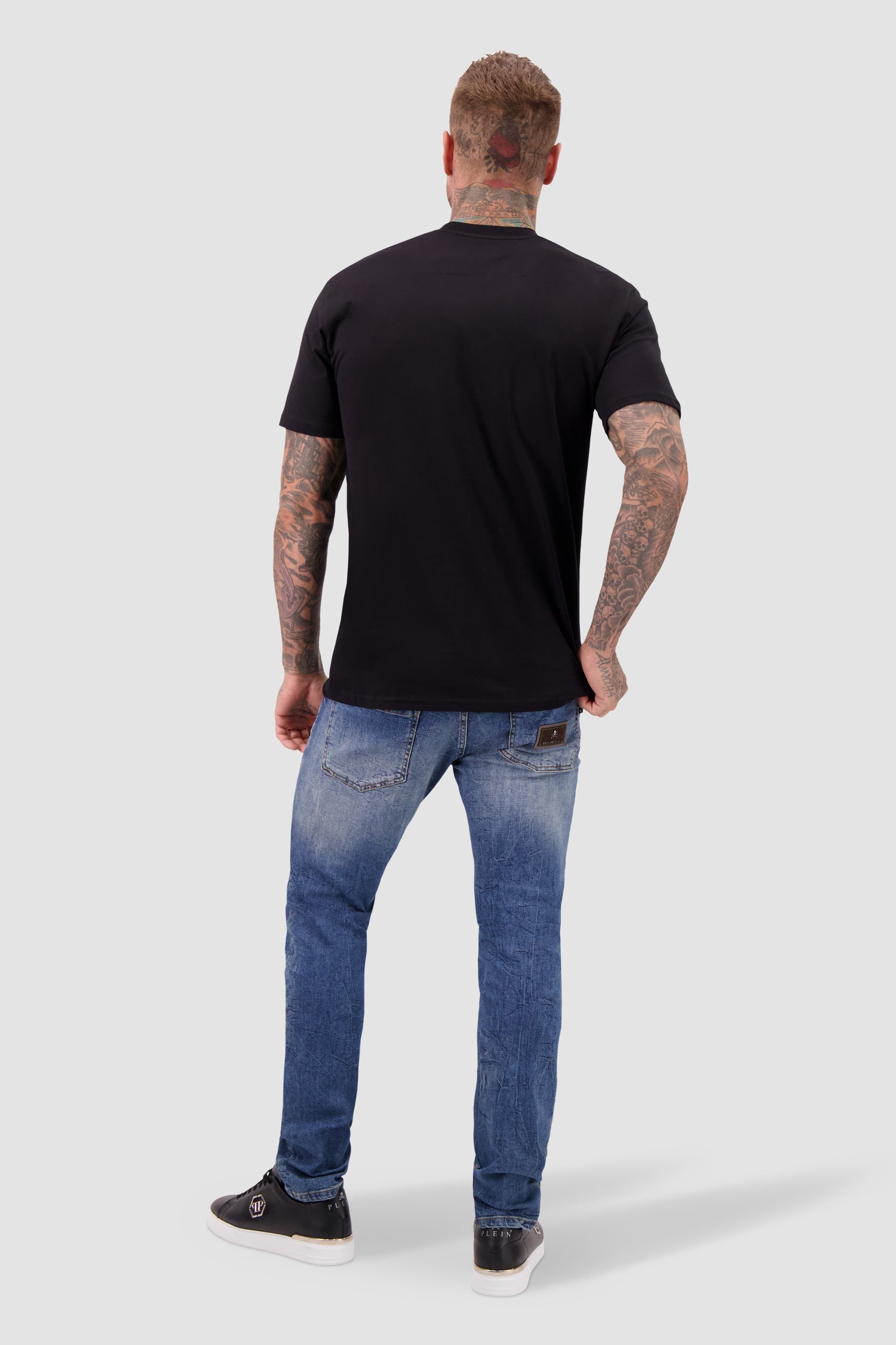 Philipp Plein Round Neck SS Basic T-Shirt