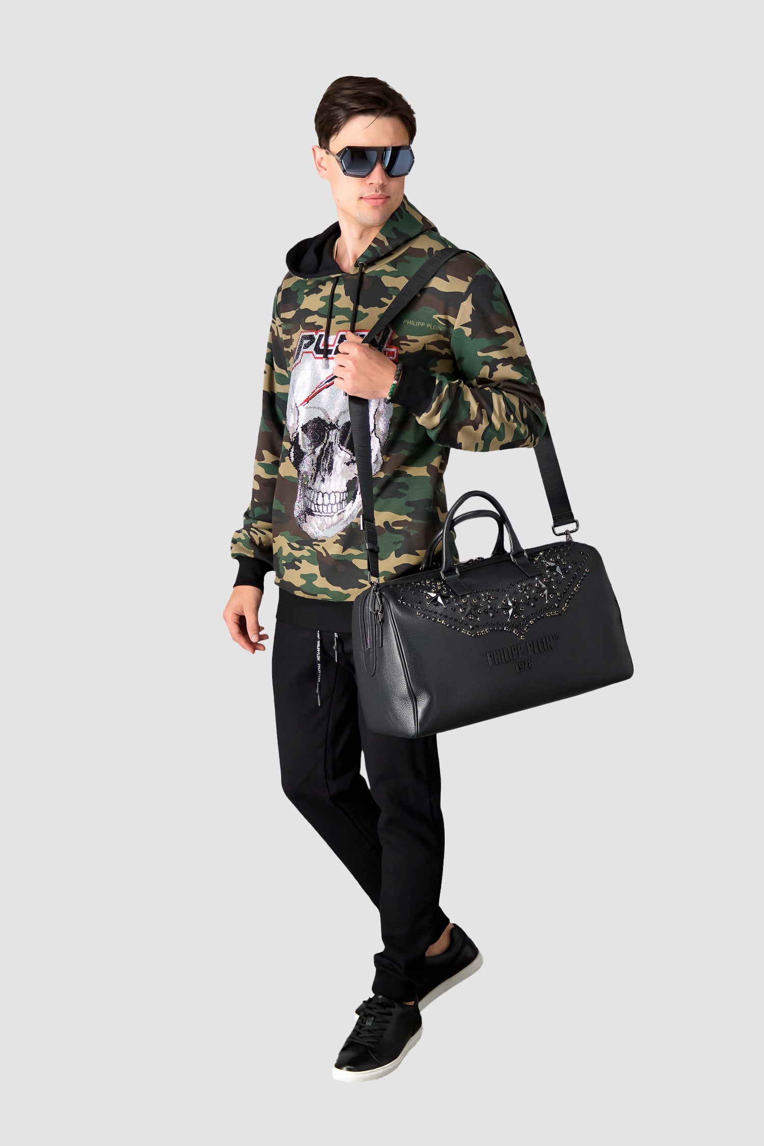 Philipp Plein Medium Travel Bag