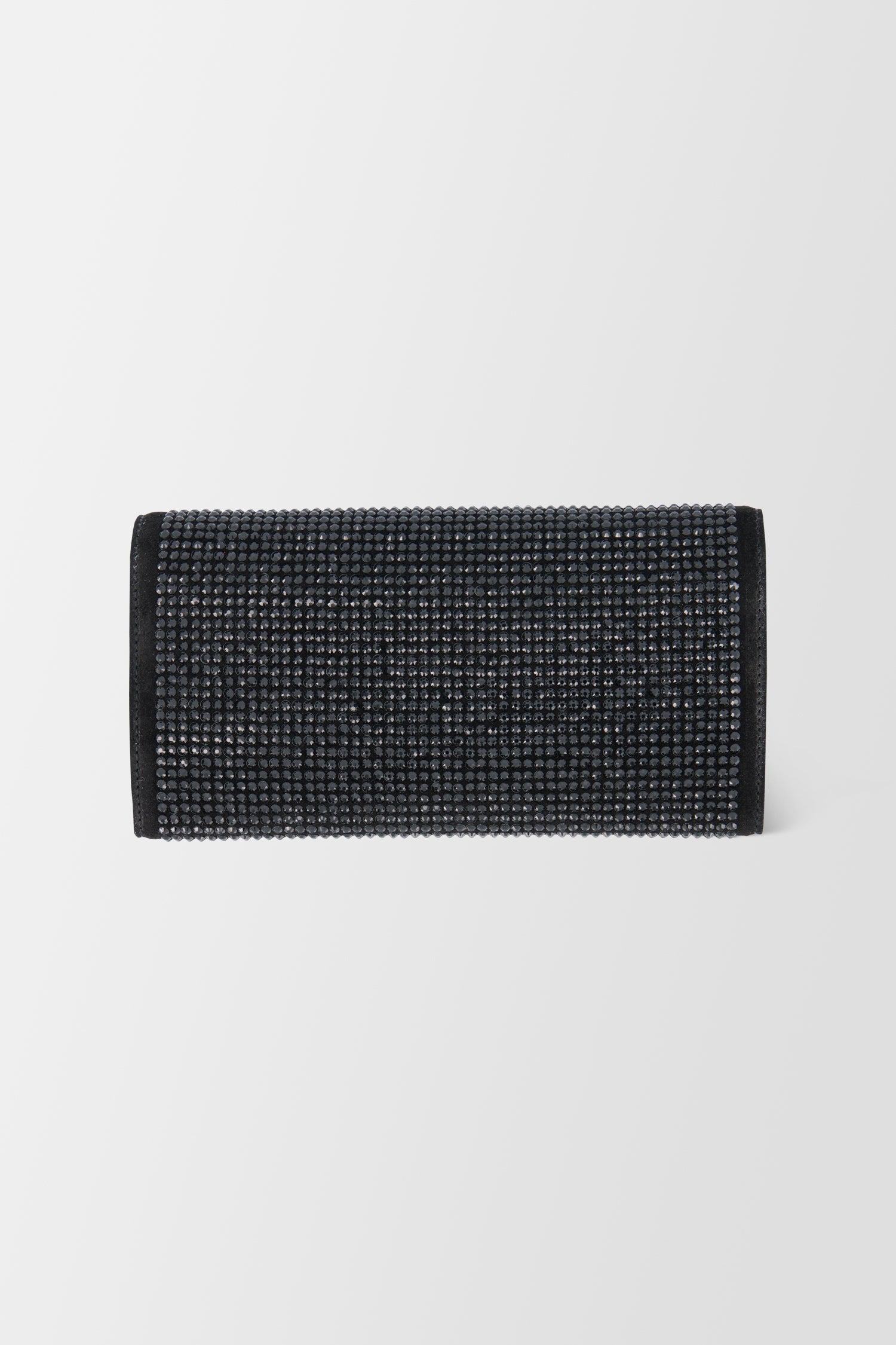 Philipp Plein Black Mini Crystal Shoulder Bag