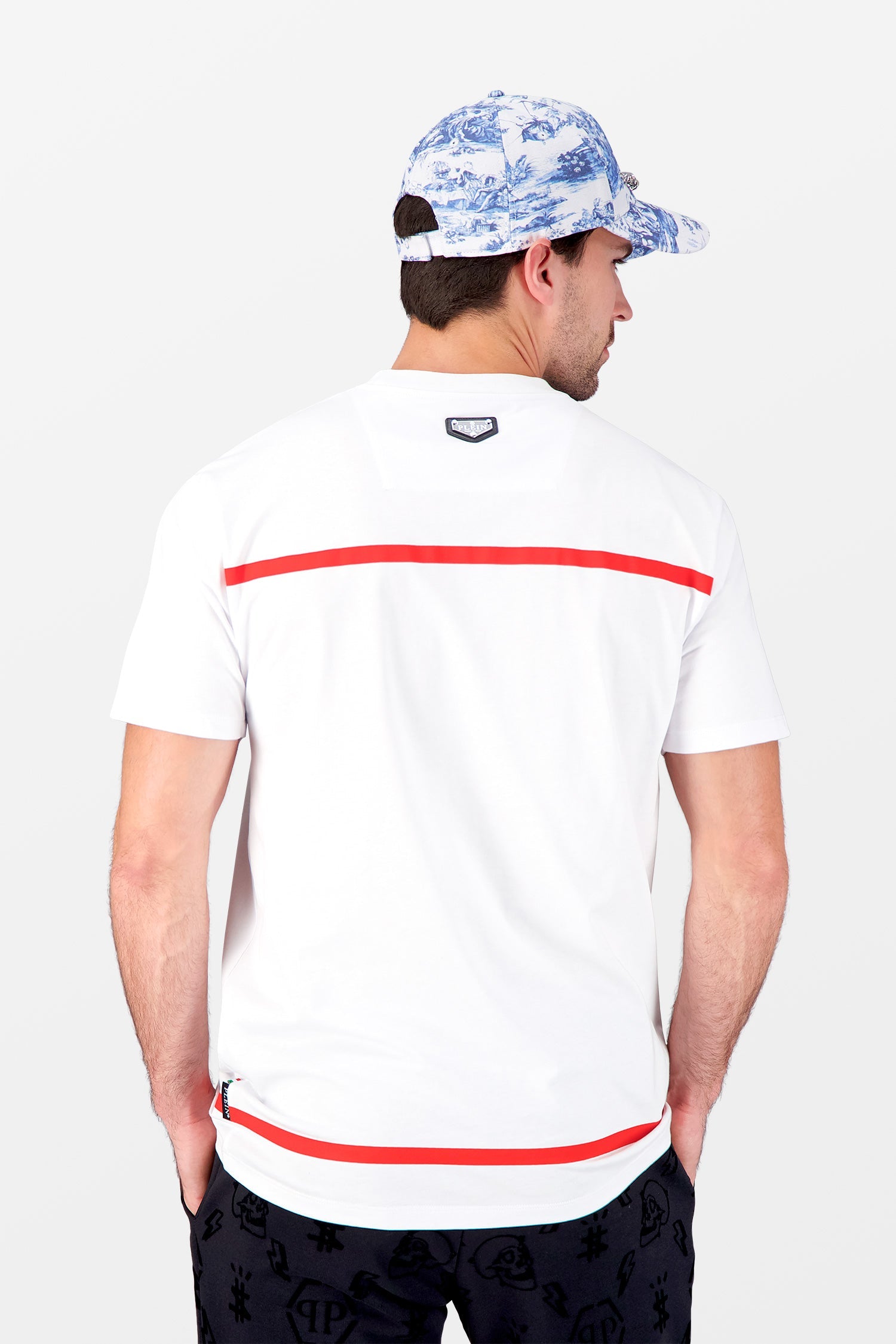 Philipp Plein White Lucky One T-Shirt