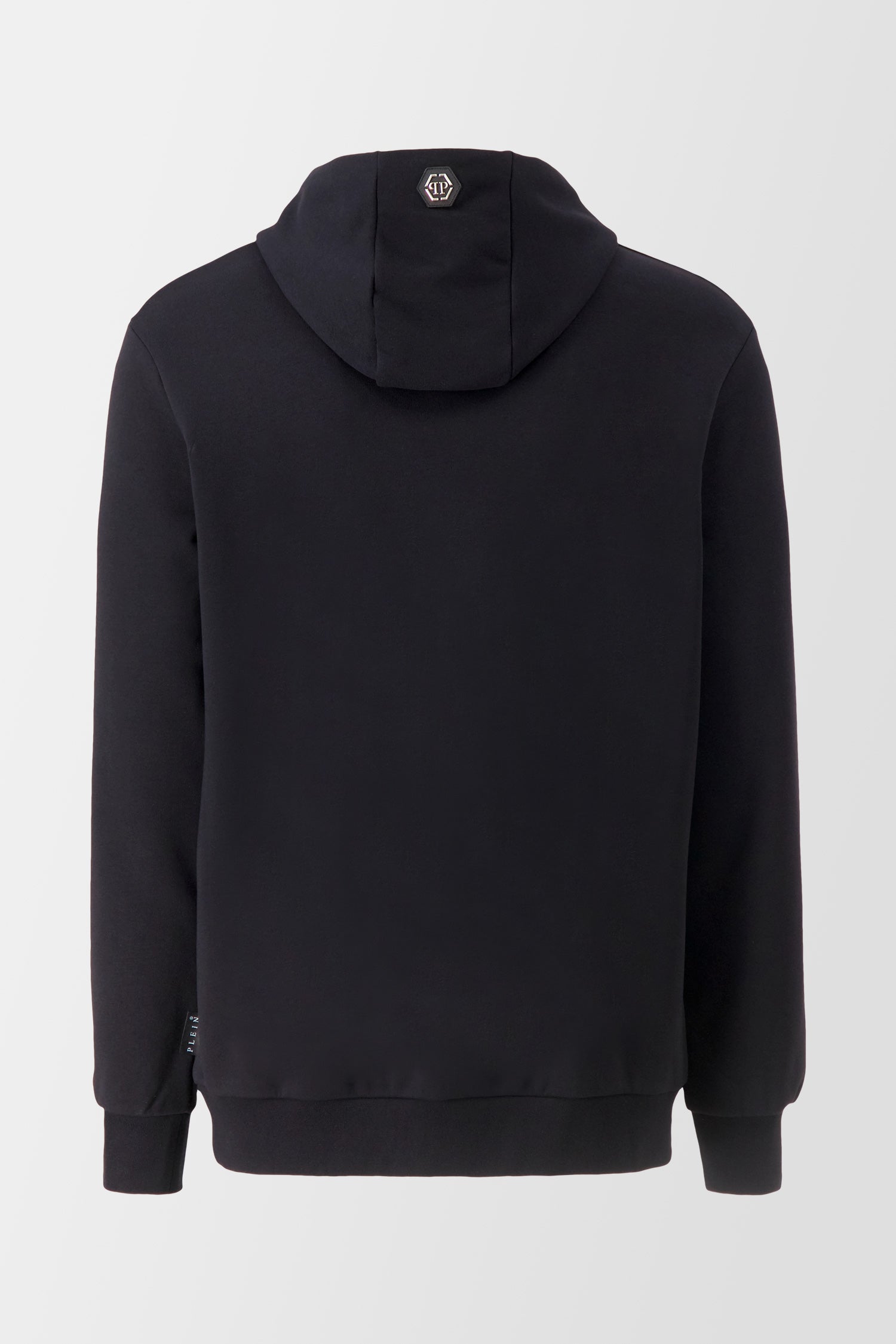 Philipp Plein Multicolor Skull Black Hoodie