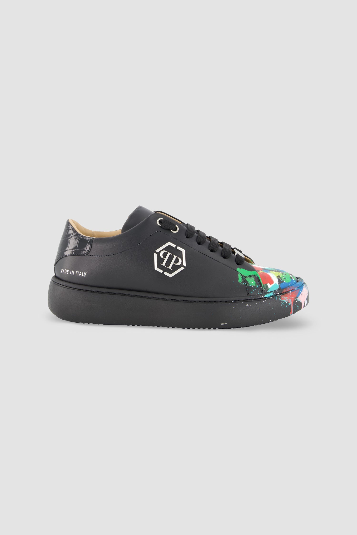 Philipp Plein Dripping Lo-Top Sneakers
