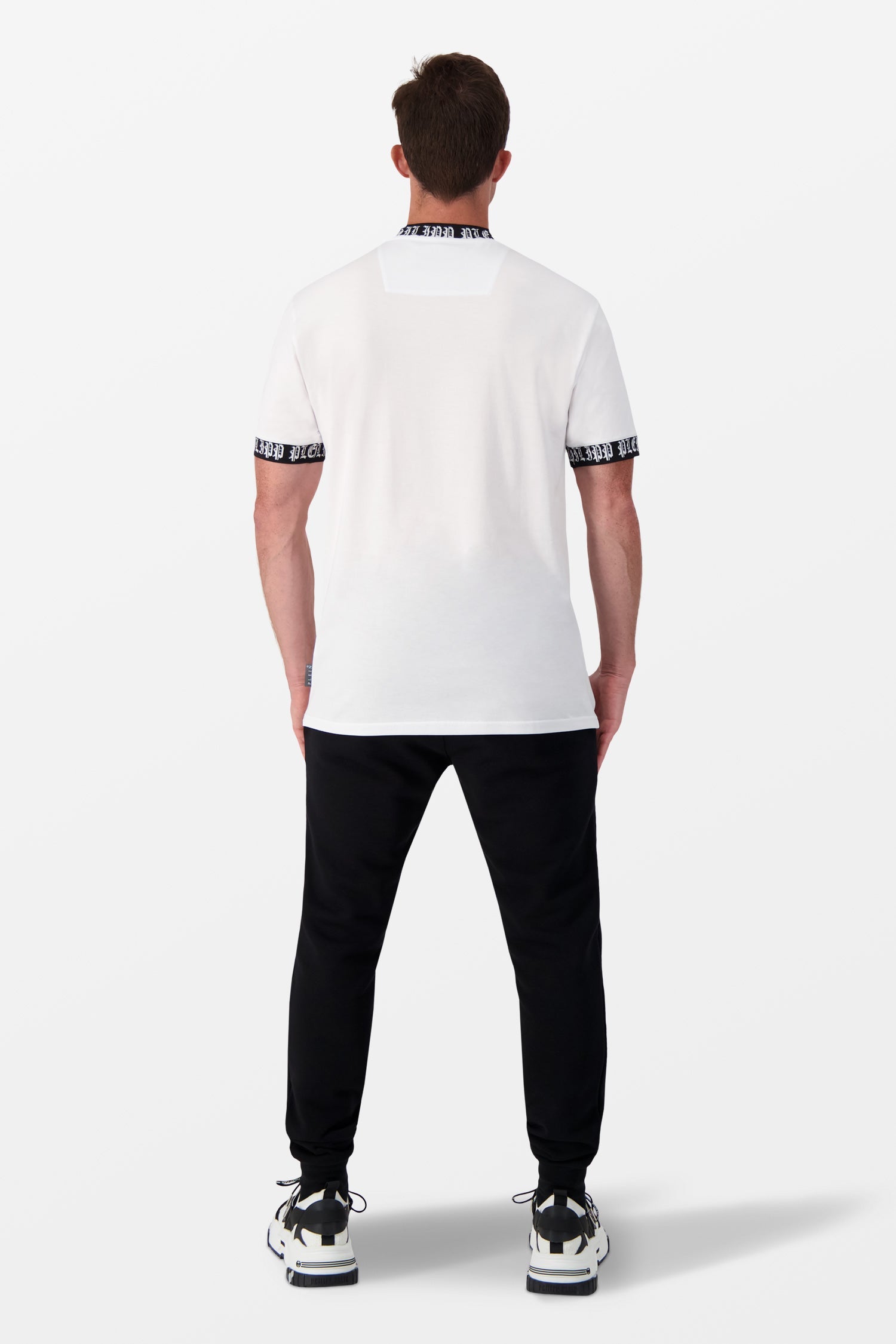 Philipp Plein White Round Neck SS T-Shirt