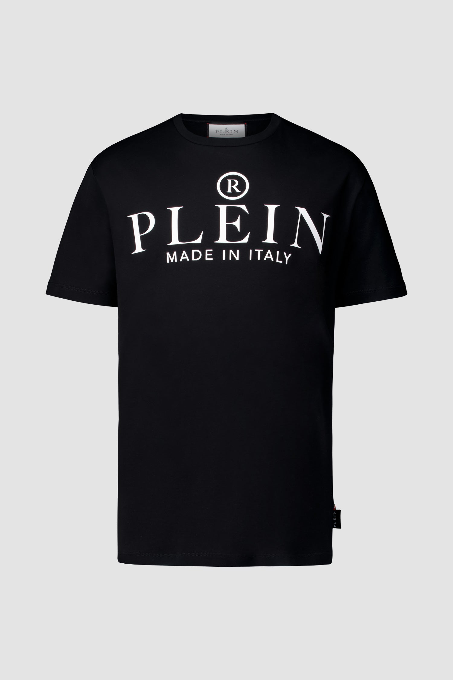 Philipp Plein Black Round Neck SS T-Shirt
