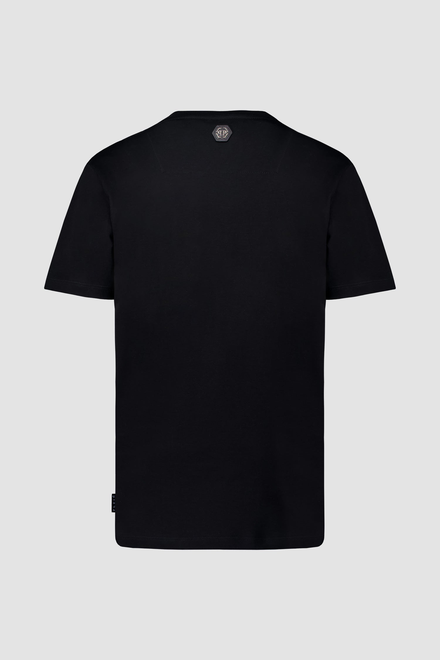 Philipp Plein Black Round Neck SS T-Shirt