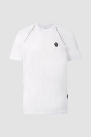 Philipp Plein White Round Neck SS T-Shirt