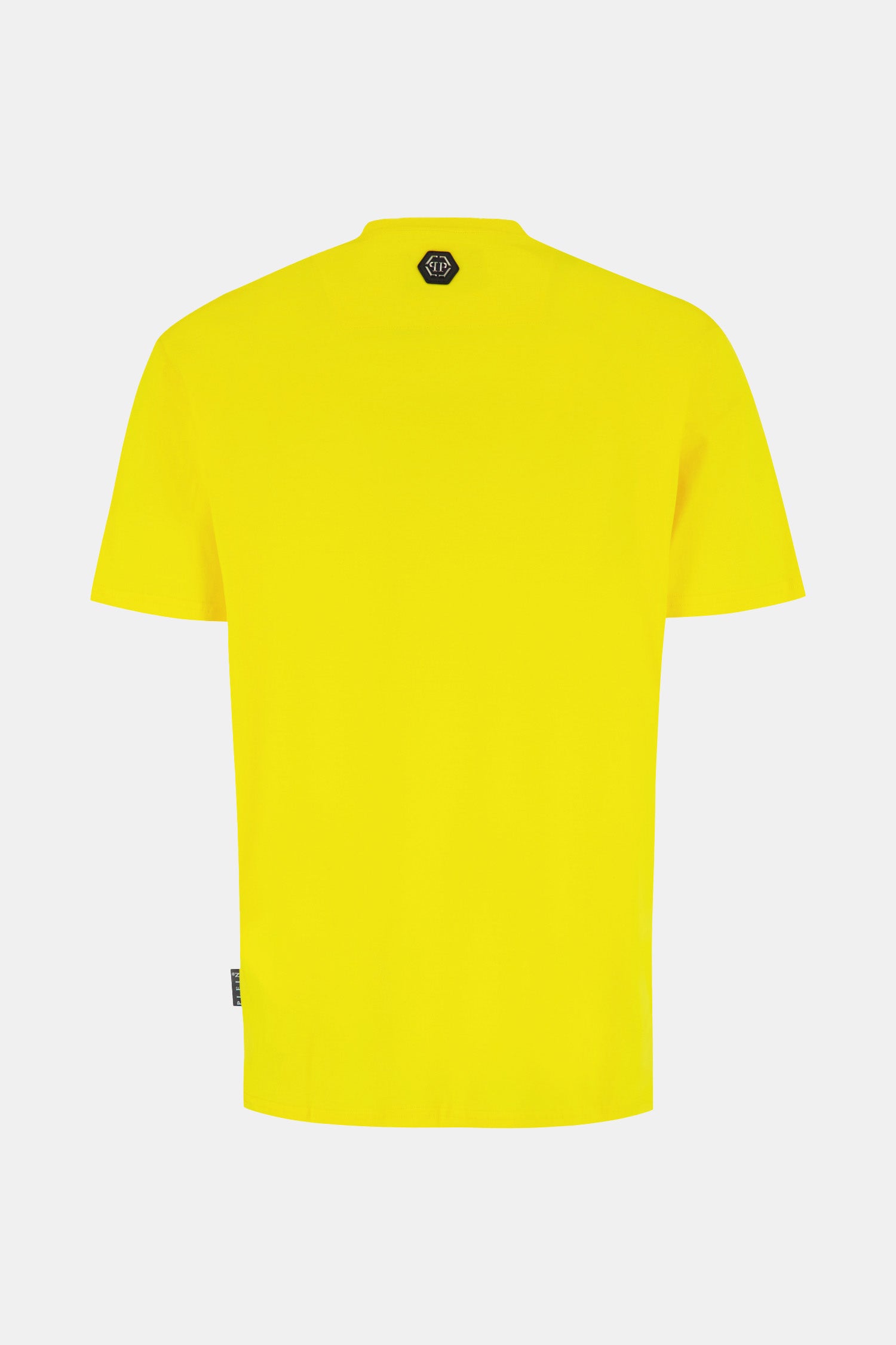 Philipp Plein Yellow Round Neck SS Monster T-Shirt
