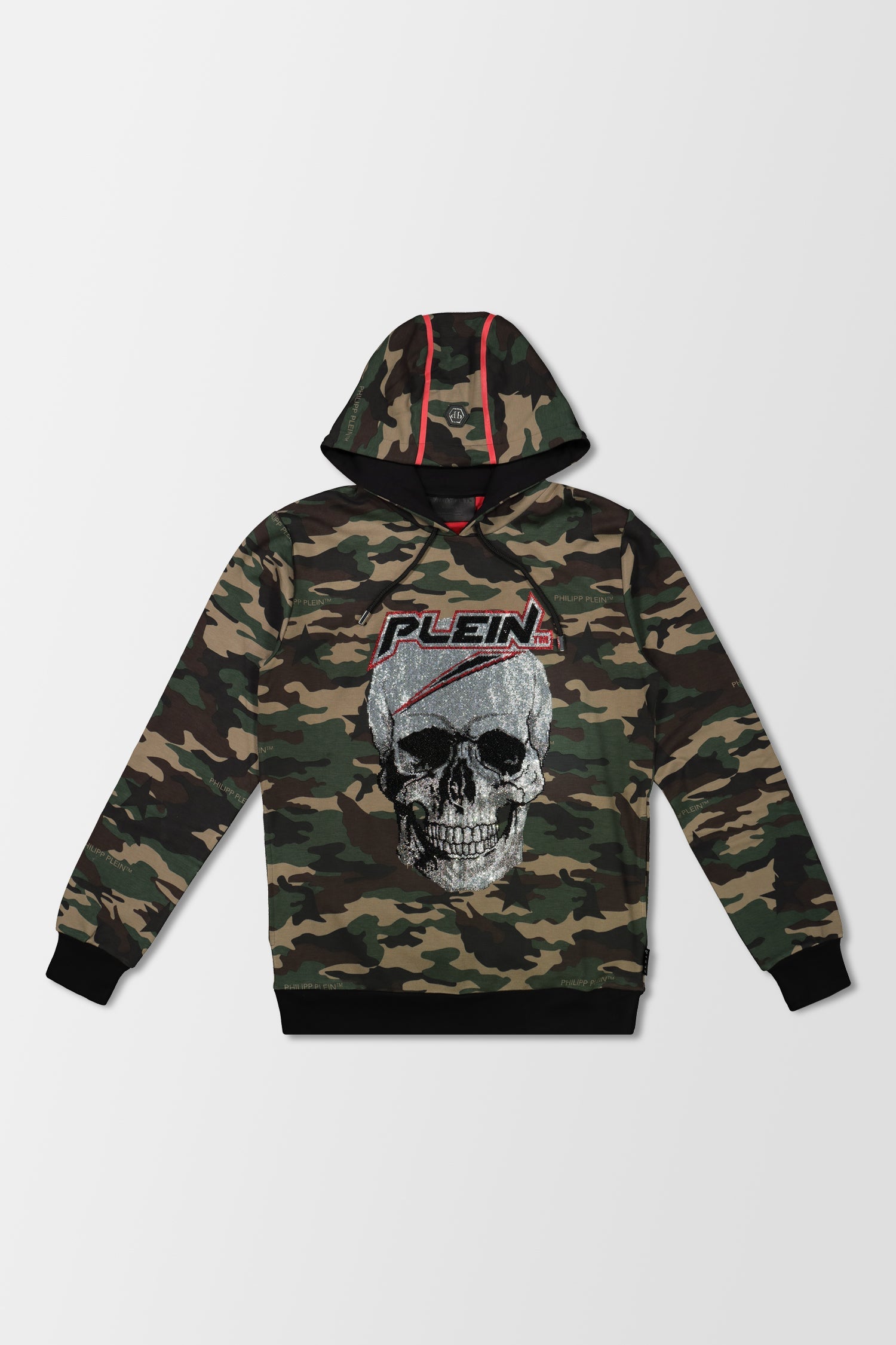Philipp Plein Camo Space Plein Hoodie