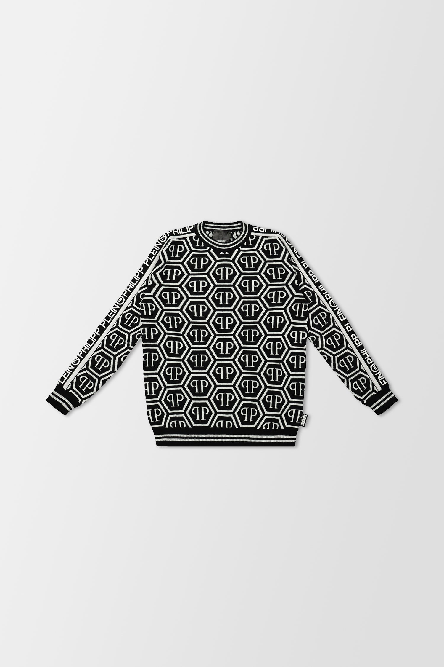 Philipp Plein Round Neck All Over PP Pullover