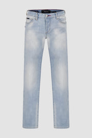 Philipp Plein Denim Super Basic Straight Trousers