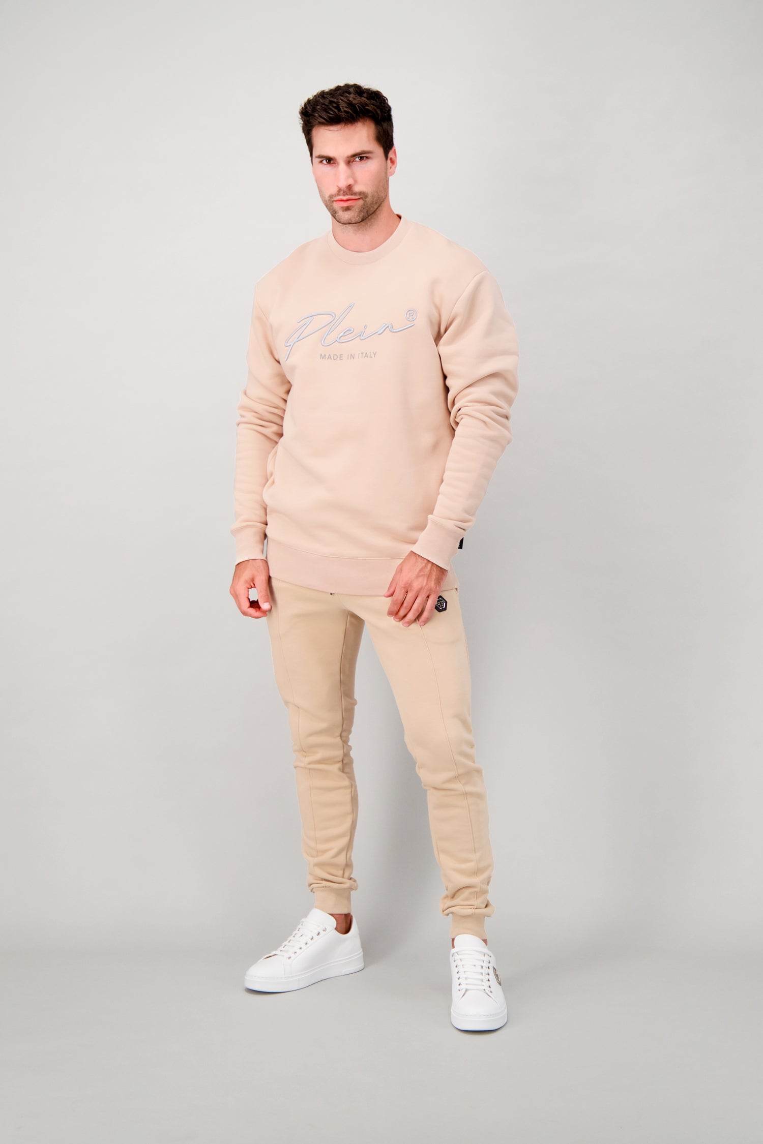 Philipp Plein Signature Beige Sweatshirt