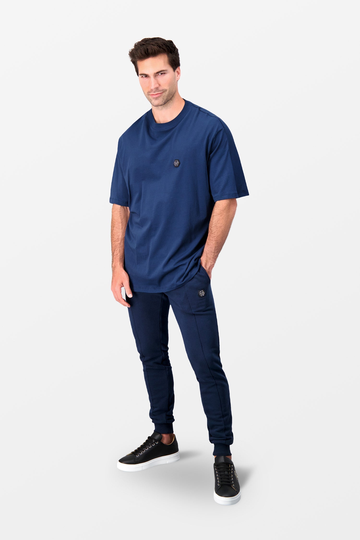 Philipp Plein Navy Round Neck SS PP 1978 T-Shirt