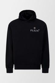 Philipp Plein Black Hexagon Hoodie