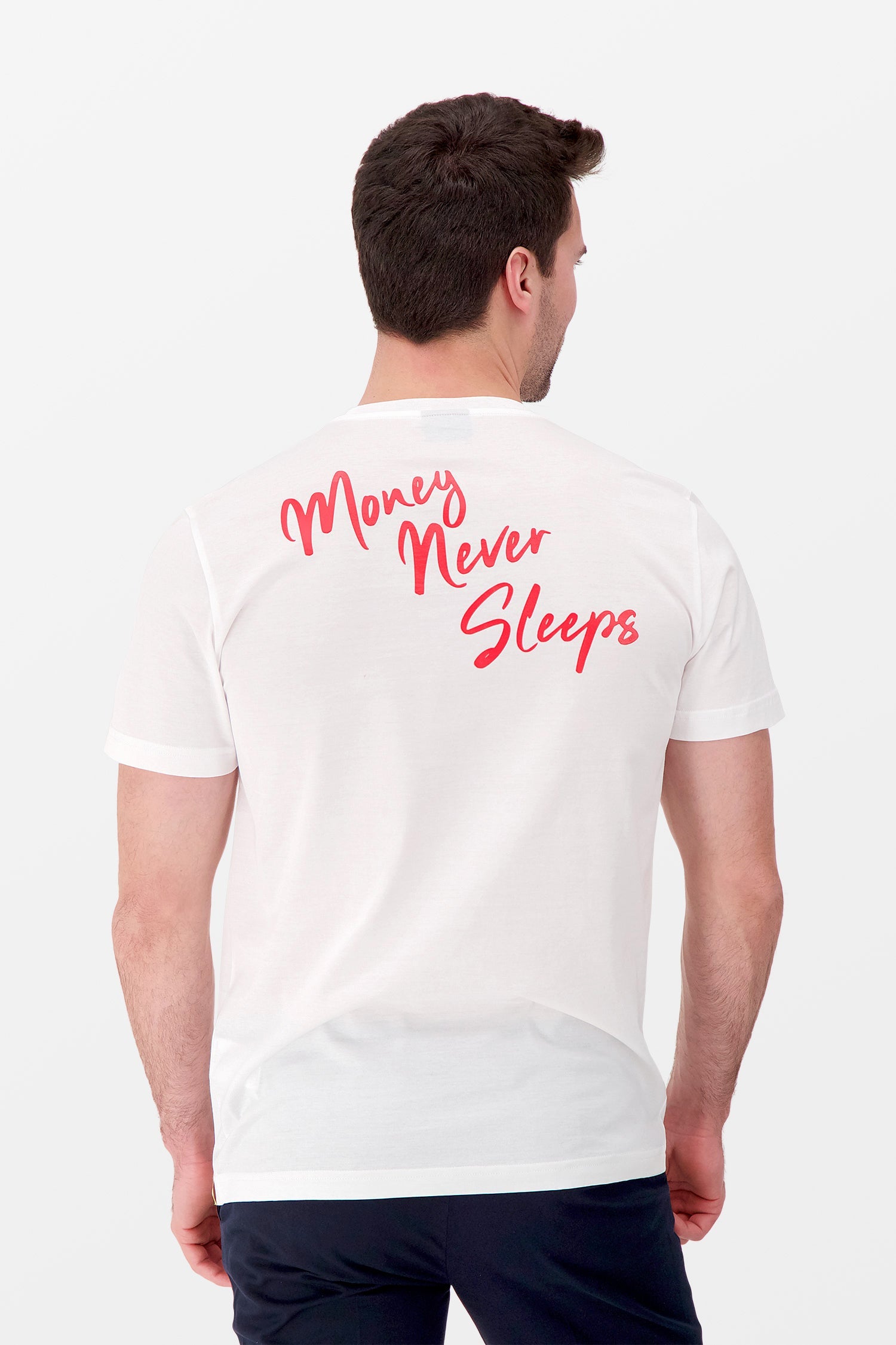 Billionaire White SS Lion Logo T-Shirt