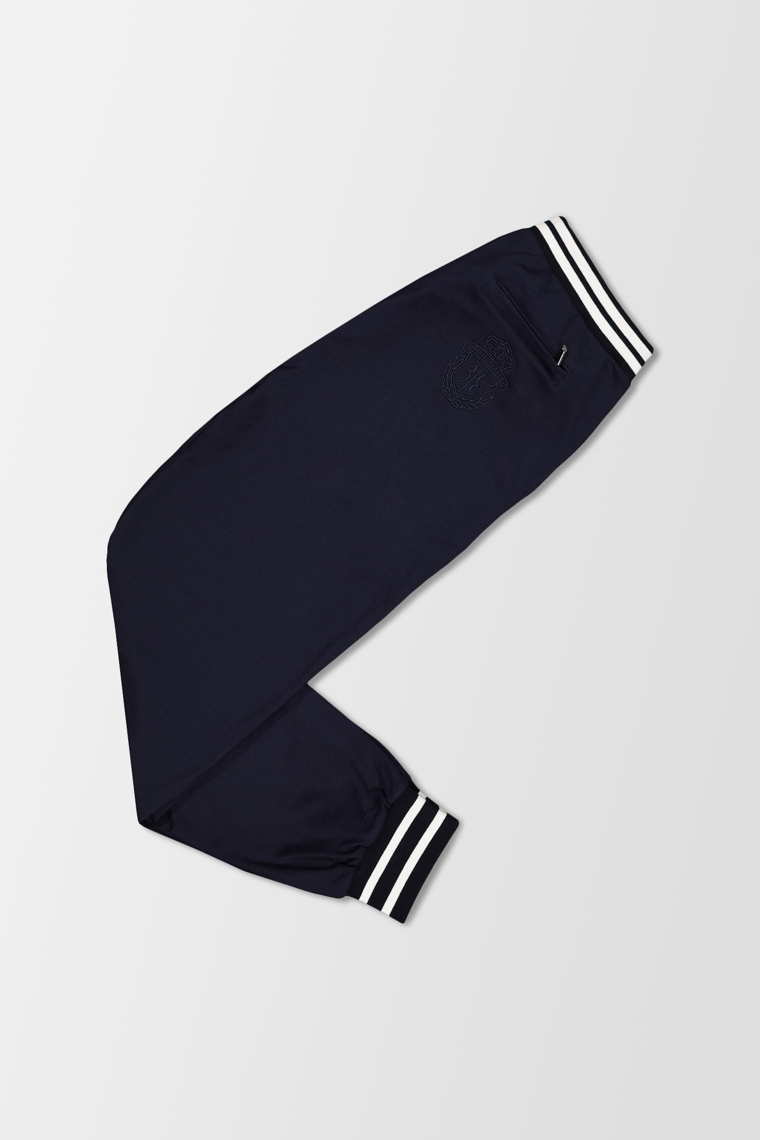 Billionaire Dark Blue Crest Jogging Trousers