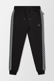 Philipp Plein Black Hexagon Jogging Trousers