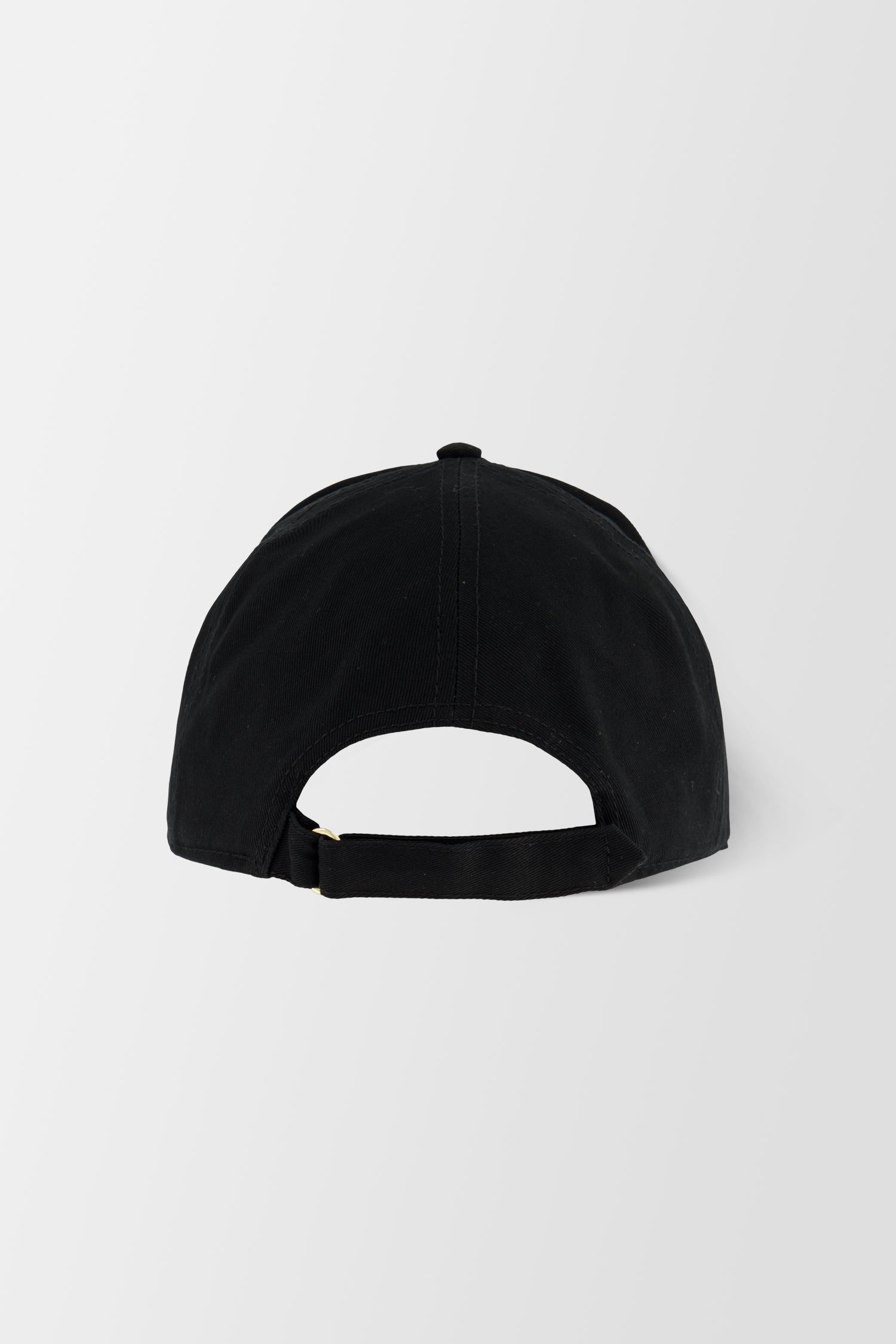 Billionaire Black/Gold Soft Visor Crest Cap