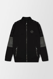 Philipp Plein Black Statement Jogging Jacket
