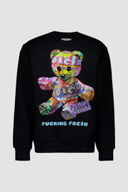 Philipp Plein Black Tutti Frutti Sweatshirt
