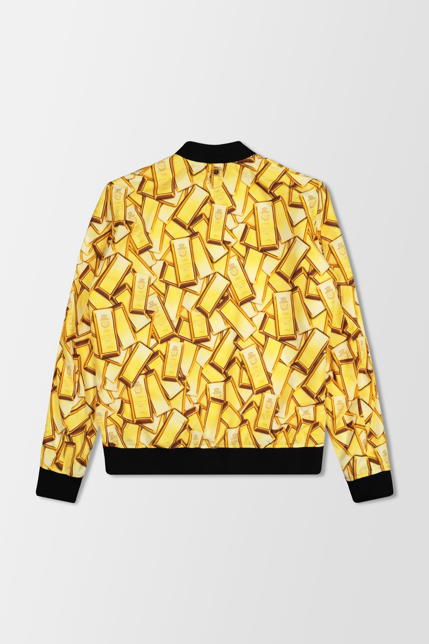 Billionaire Gold Bomber Jacket