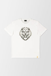 Billionaire White SS Lion T-Shirt