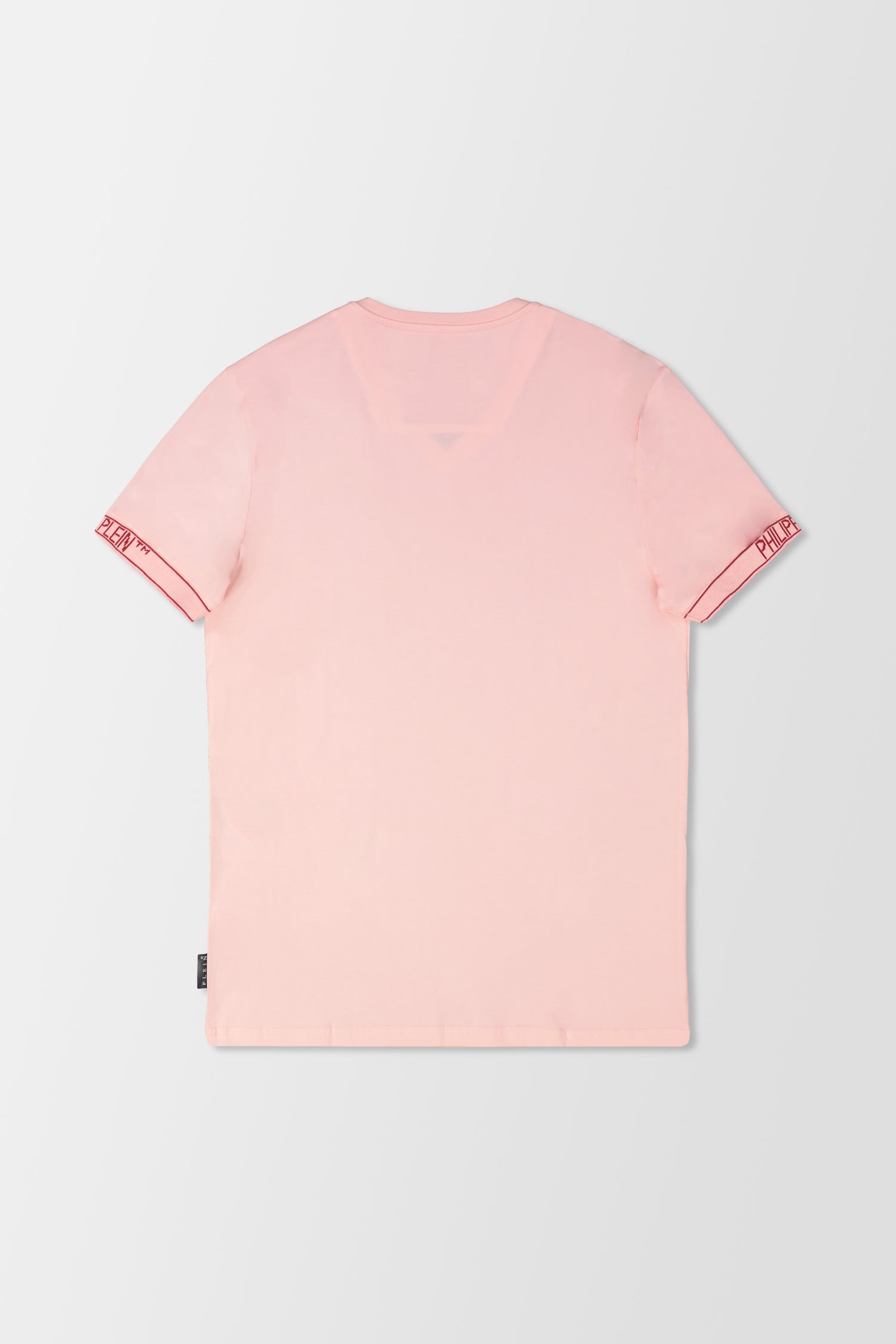 Philipp Plein Rose/Pink V-Neck SS T-Shirt