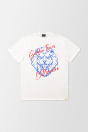 Billionaire White SS Lion Logo T-Shirt