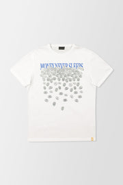 Billionaire White SS Money T-Shirt