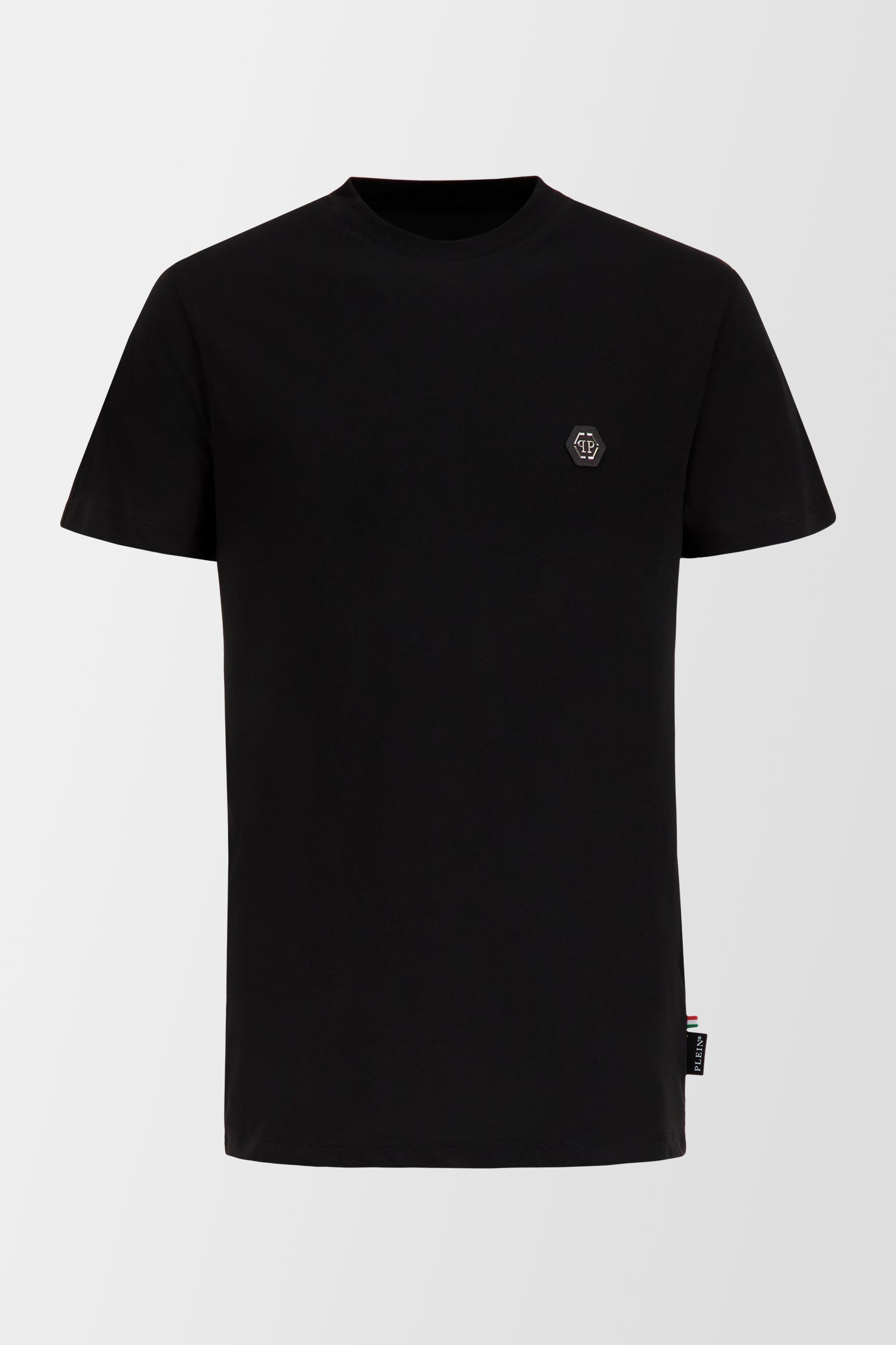Philipp Plein Black Round Neck SS PP 1978 T-Shirt