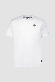 Philipp Plein White Round Neck SS PAK T-Shirt