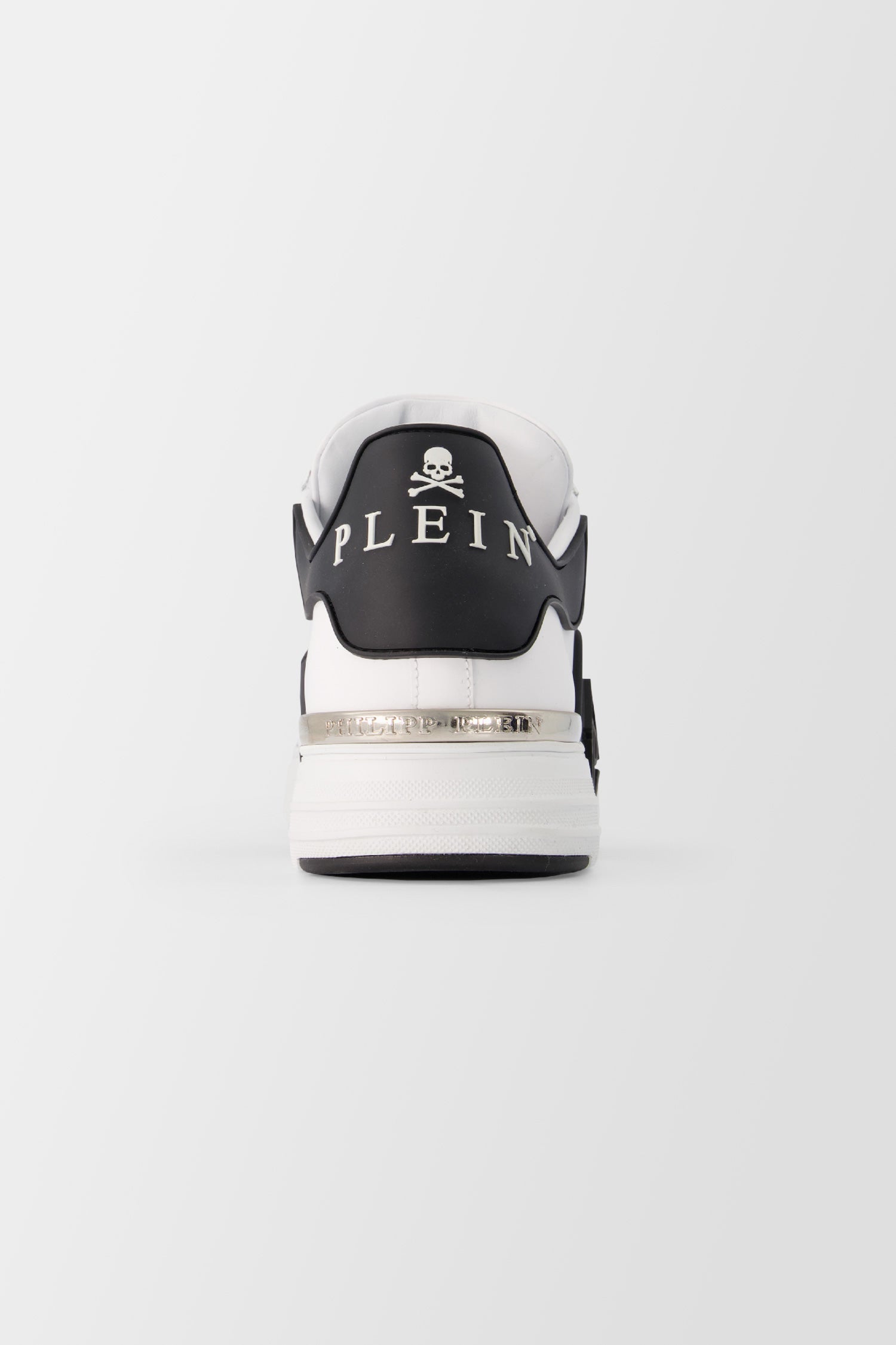 Philipp Plein White/Multicolor Phantom KICK$ Lo-Top Sneakers