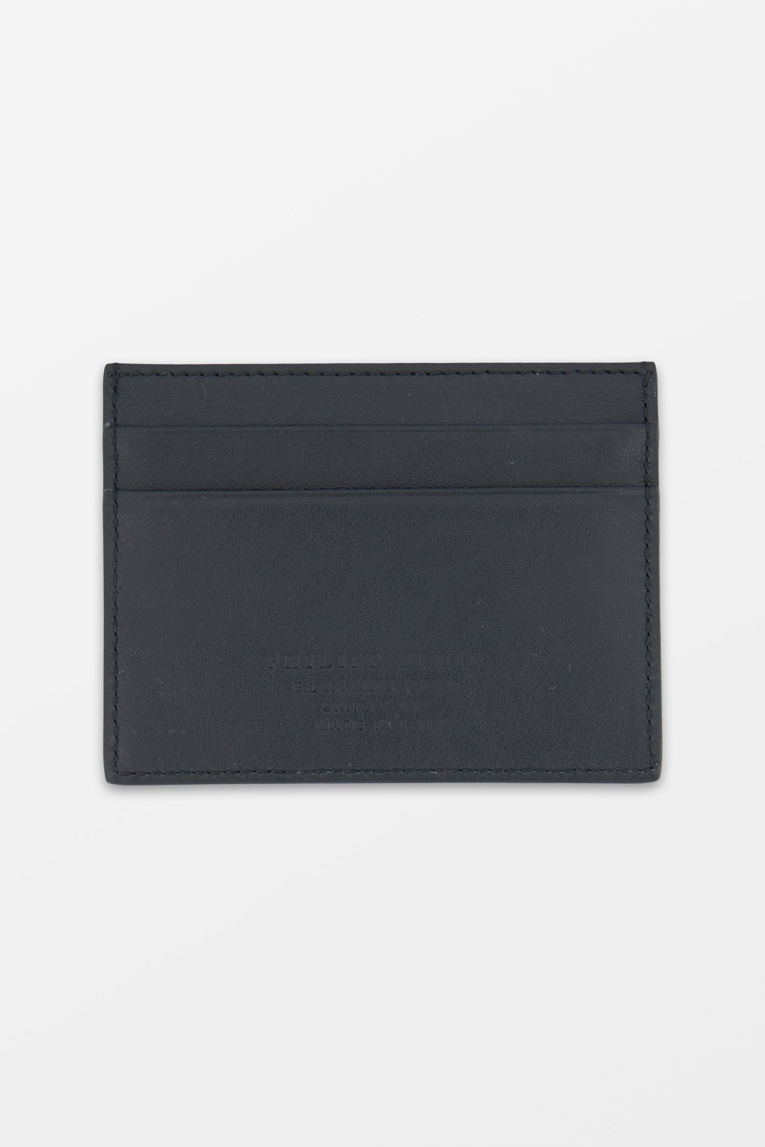 Philipp Plein Black Credit Card Holder