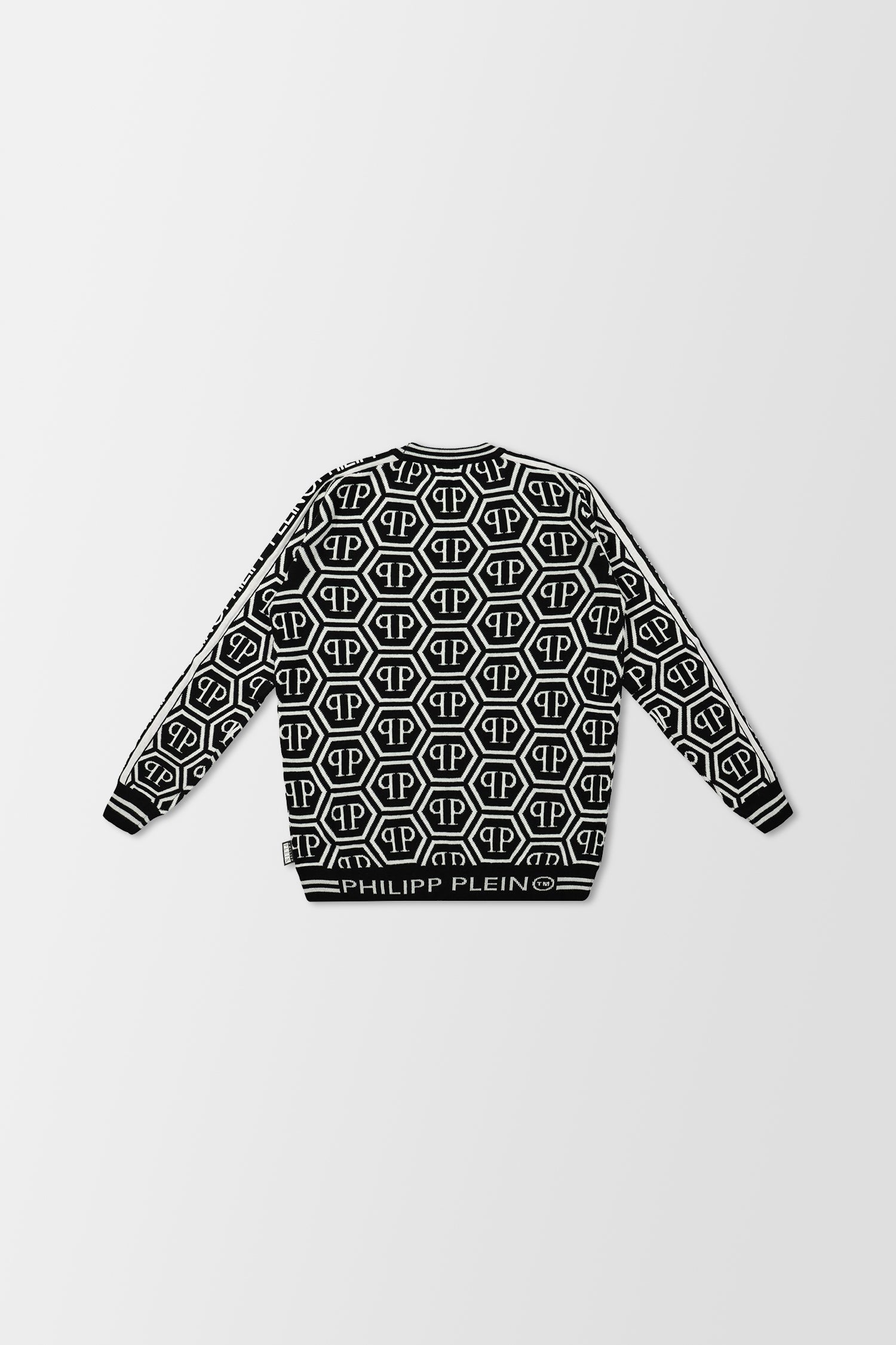 Philipp Plein Round Neck All Over PP Pullover