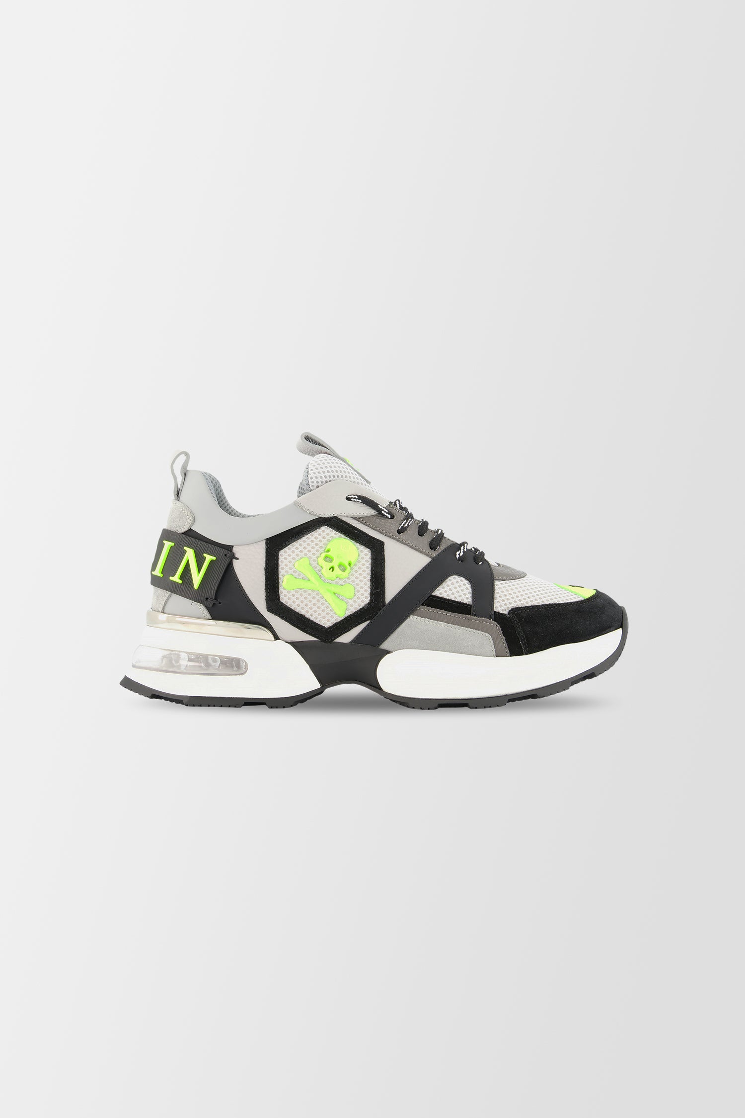 Philipp Plein Yellow Skull Sneakers