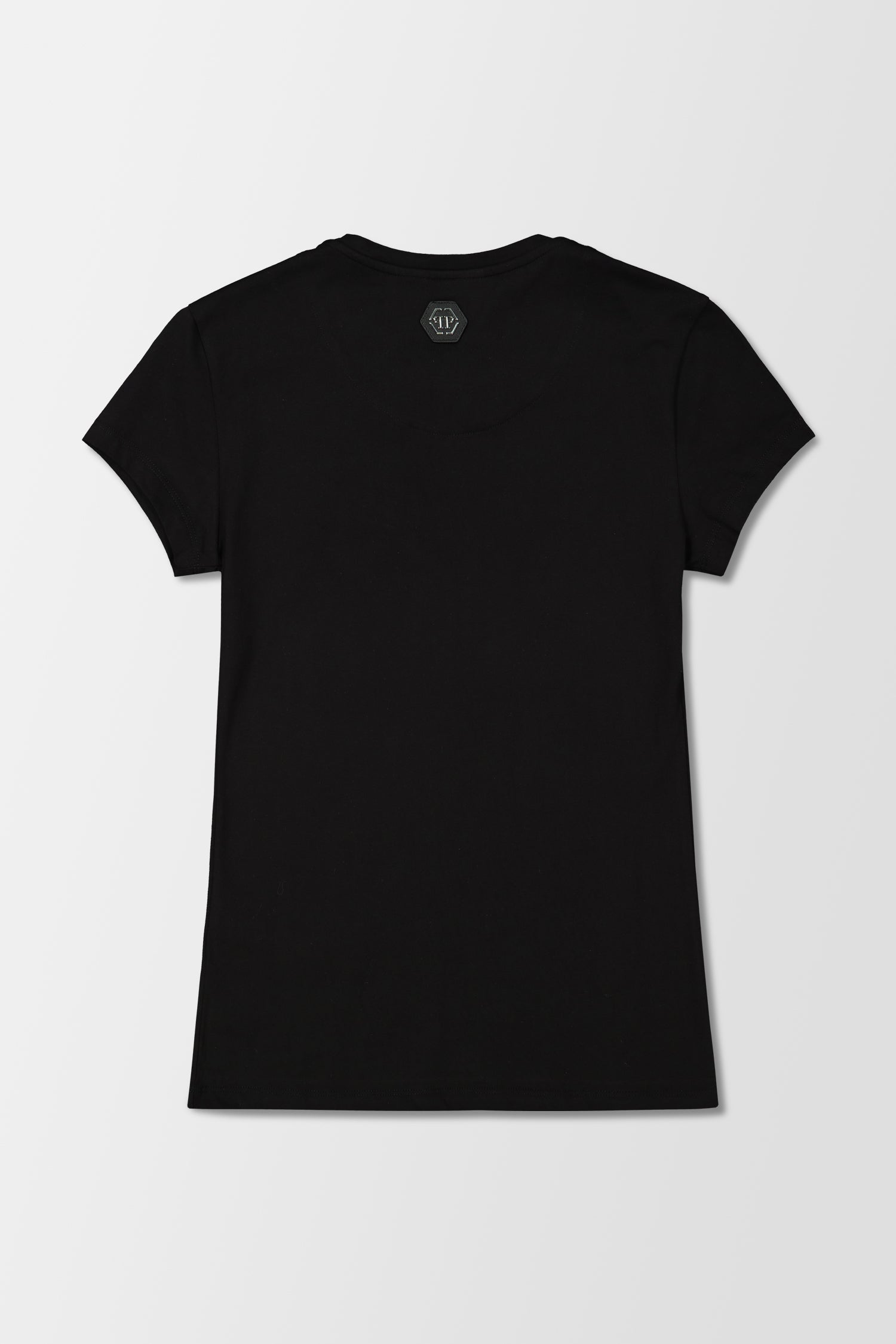 Philipp Plein Black Round Neck SS Skull T-Shirt