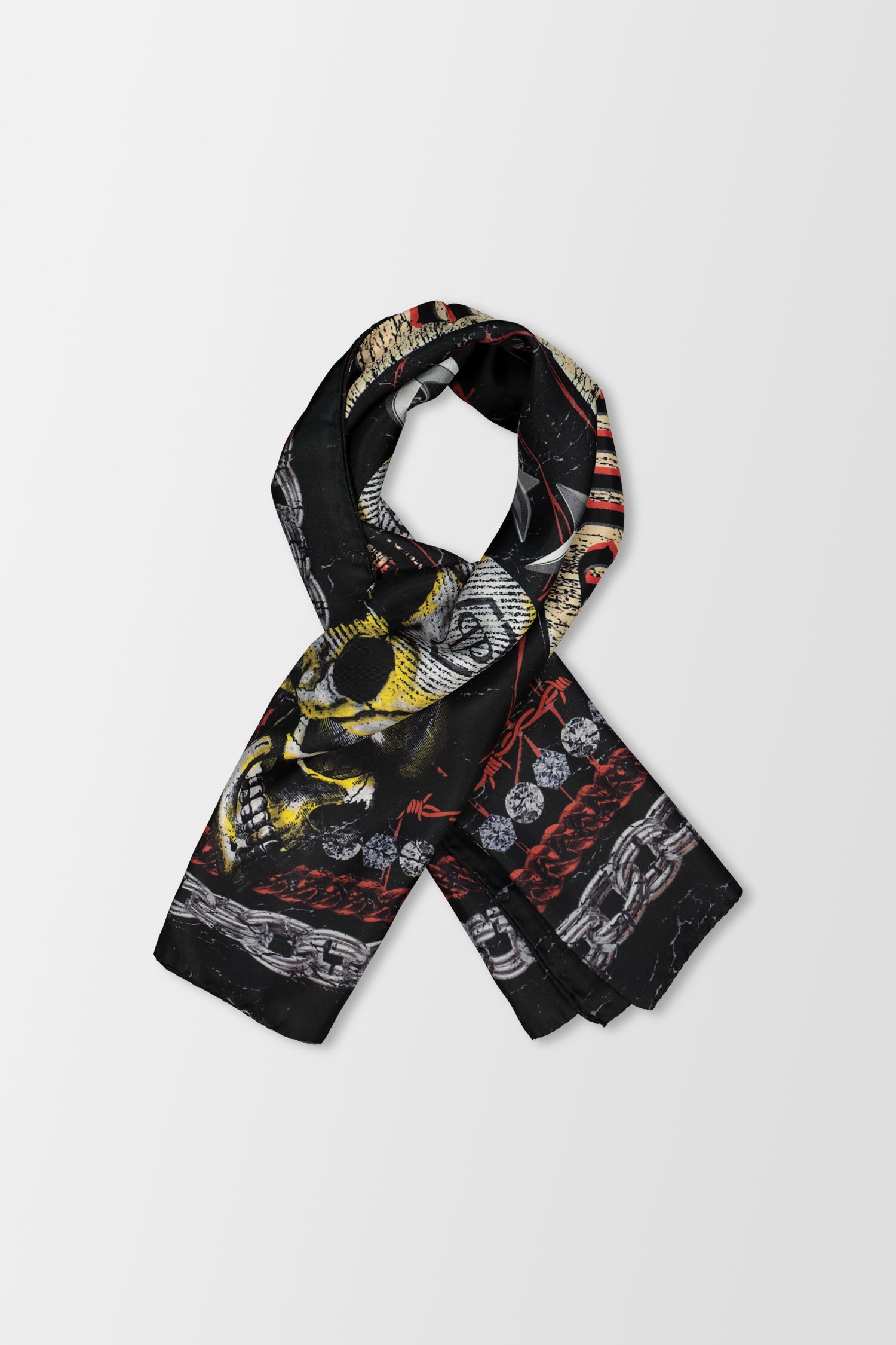 Philipp Plein Multicolor Square Scarf
