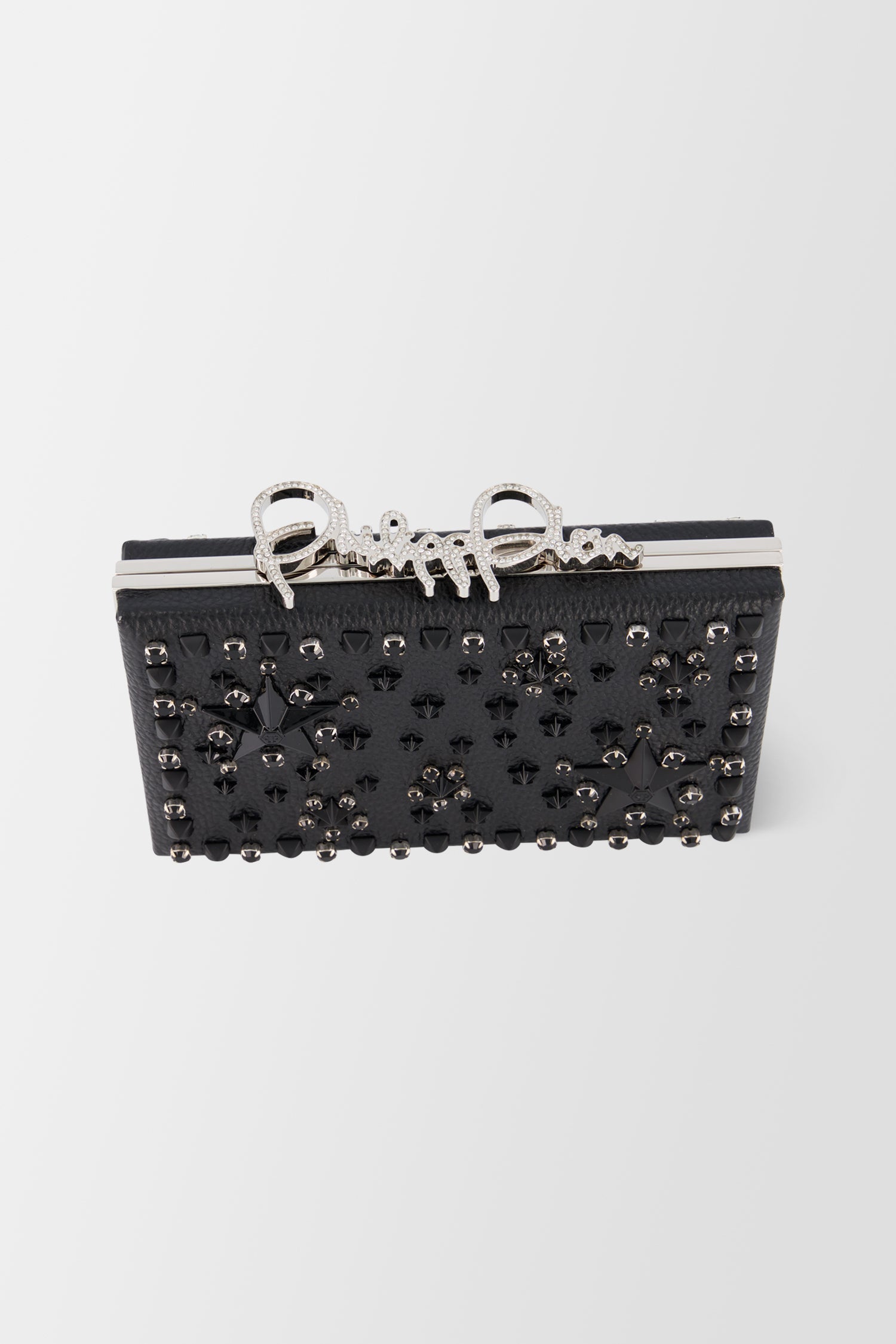 Philipp Plein Black Signature Clutch