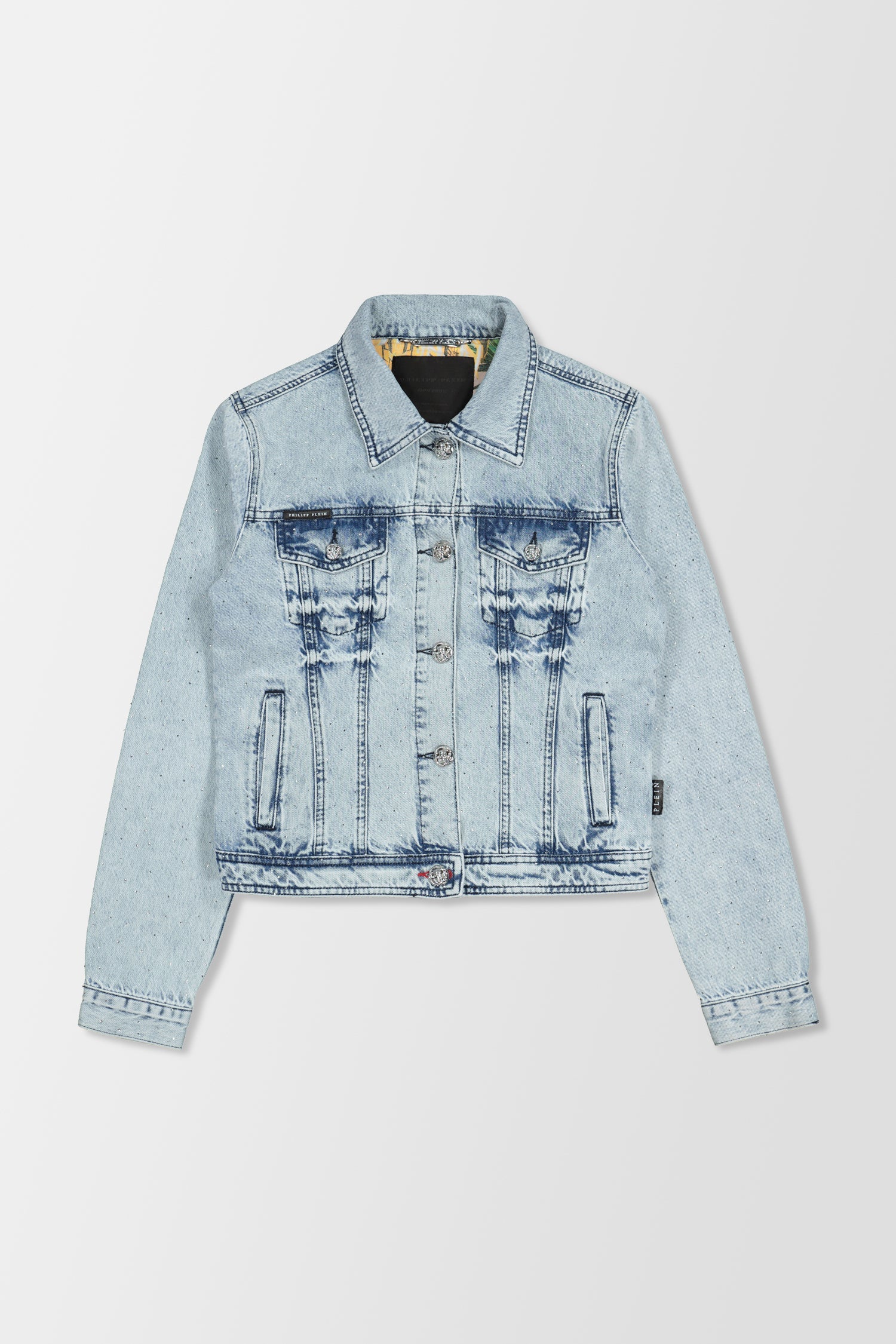Philipp Plein Blue Denim Jacket