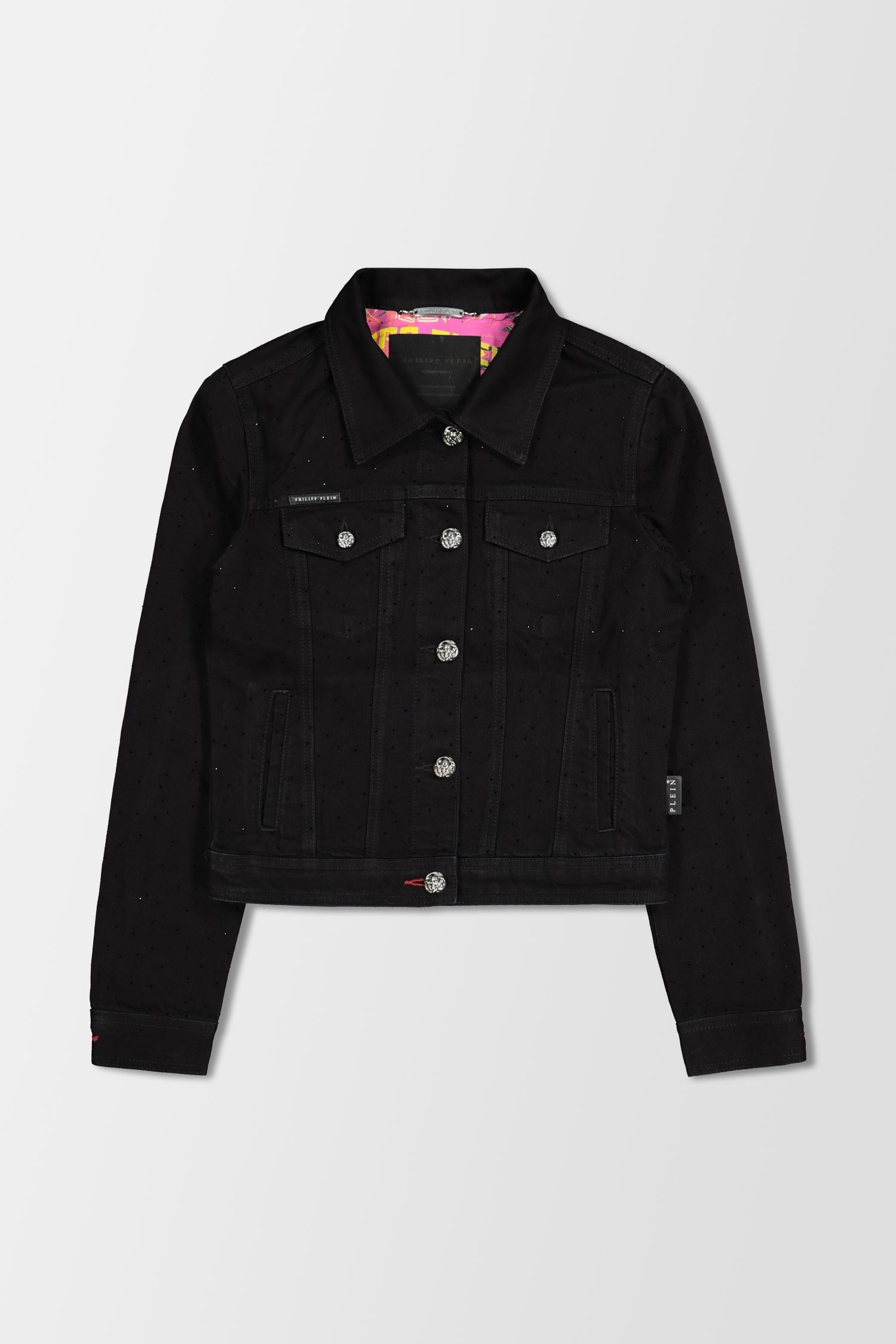 Philipp Plein Black Denim Jacket