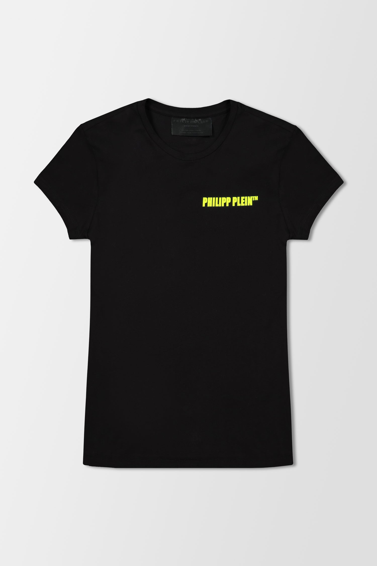 Philipp Plein Black Round Neck Plein T-Shirt